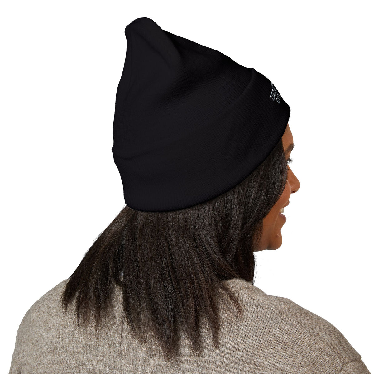 Embroidered Darrell Warren Builders Logo Cuffed Beanie — Classic Workwear Knit Cap