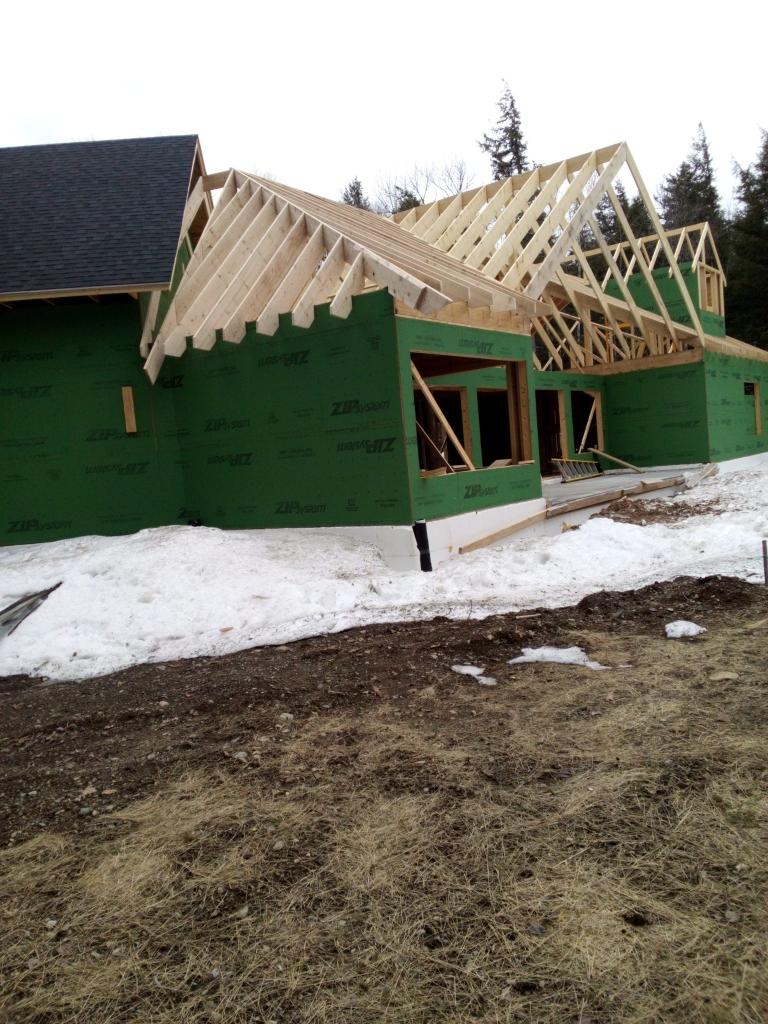 Monson Lakeside Home Shell Construction project photo 1