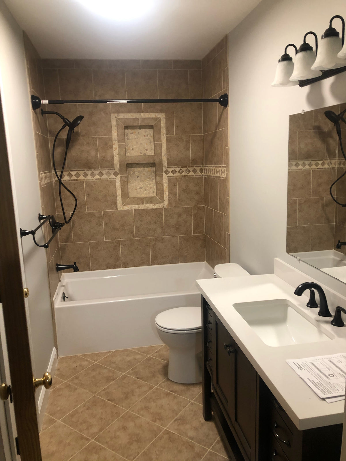 South Belgrade Bathroom Remodel project photo 1