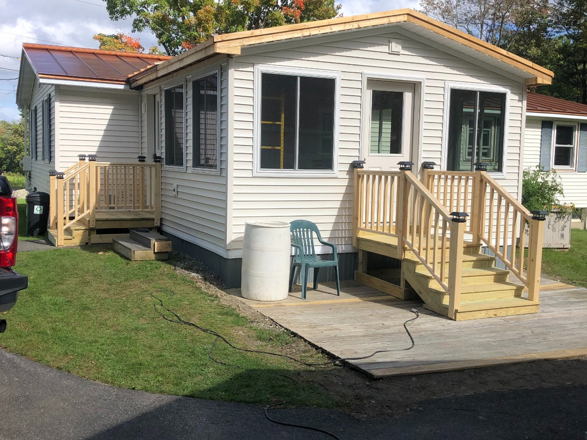 Waterville Four-Season Porch Conversion completed by Darrell Warren Builders