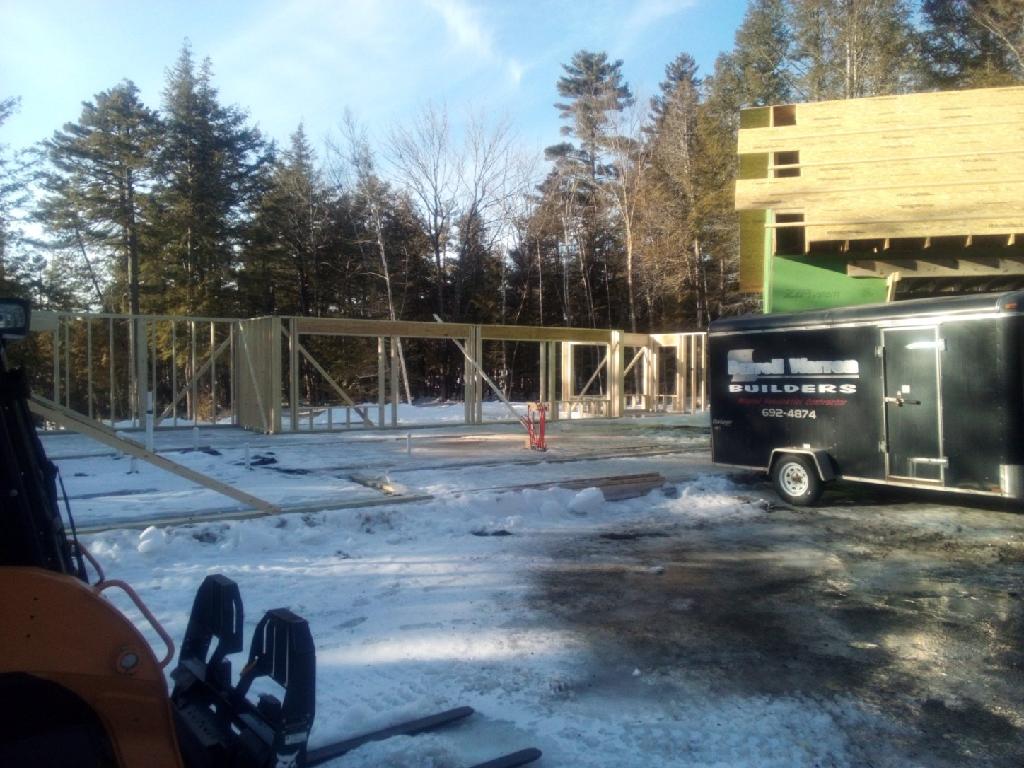 Monson Lakeside Home Shell Construction project photo 5