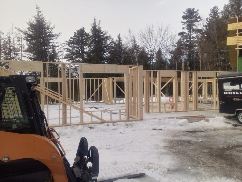 Monson Lakeside Home Shell Construction project photo 6