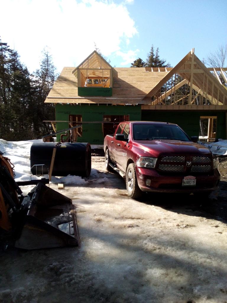 Monson Lakeside Home Shell Construction project photo 12