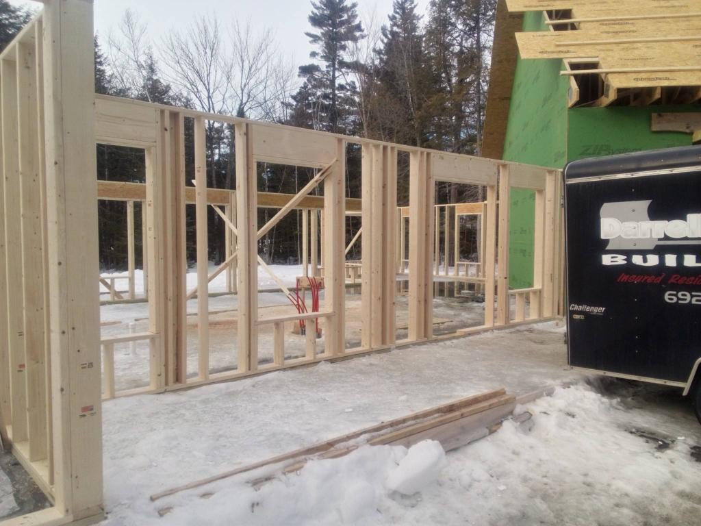 Monson Lakeside Home Shell Construction project photo 15