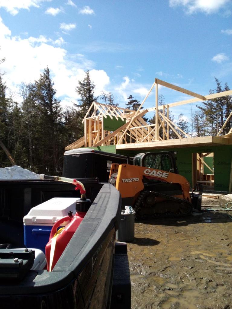 Monson Lakeside Home Shell Construction project photo 18