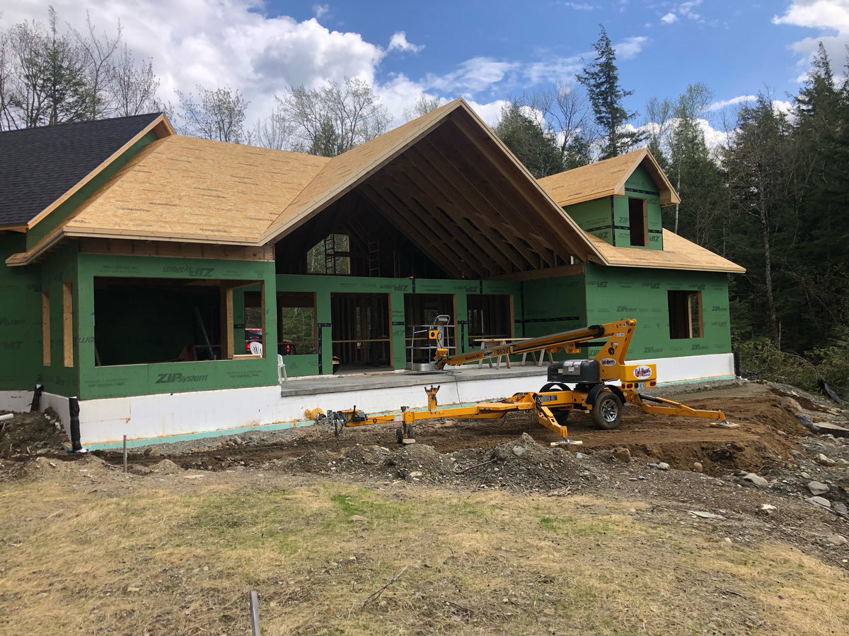 Monson Lakeside Home Shell Construction project photo 24