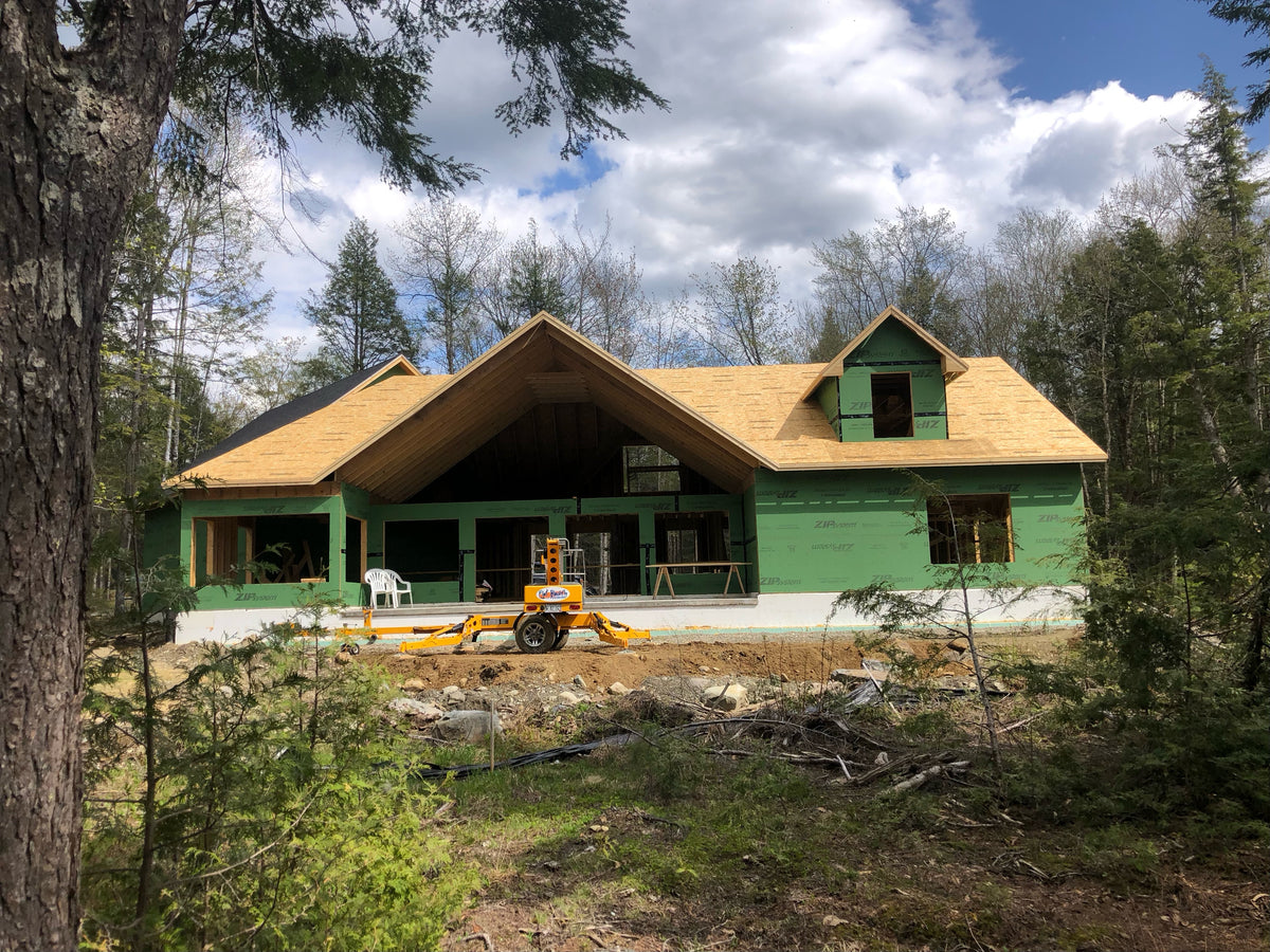 Monson Lakeside Home Shell Construction project photo 25