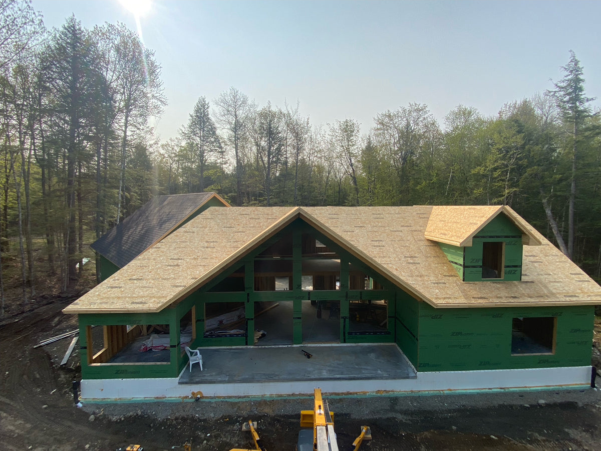 Monson Lakeside Home Shell Construction project photo 26