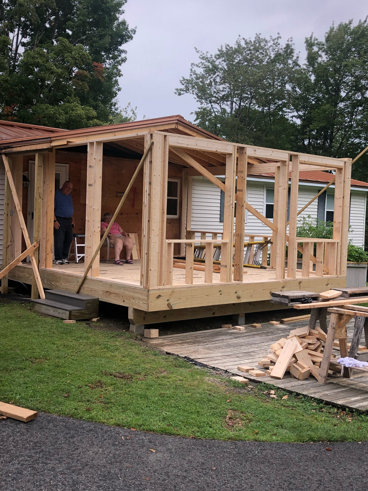Waterville Four-Season Porch Conversion project photo 6